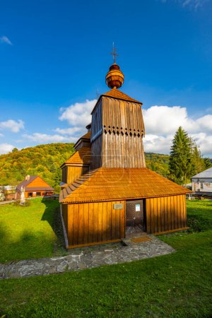 Foto de Iglesia de San Nicolás, sitio de la UNESCO, Bodruzal, Eslovaquia - Imagen libre de derechos