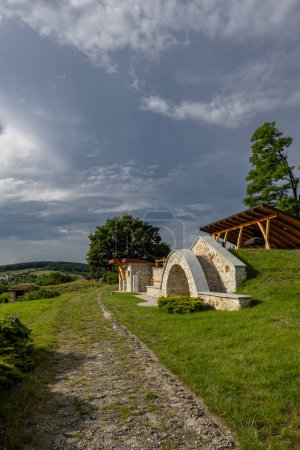Wine cellar (Tufove pivnice), Velka Trna, Kosice country, Zemplin region, Slovakia