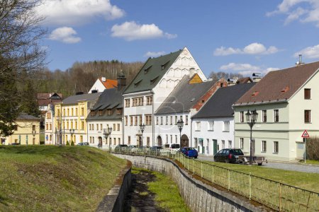 Horni Slavkov casco antiguo, Bohemia Occidental, República Checa
