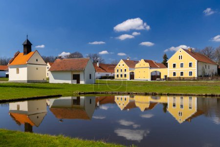 Téléchargez les photos : Réserve de monuments du village de Zabori, Bohême du Sud, République tchèque - en image libre de droit