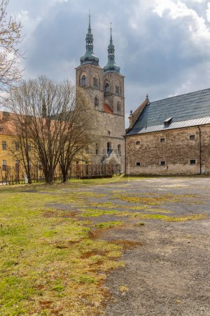 Téléchargez les photos : Vue sur le monastère de Premonstratensian Tepla, Bohême occidentale - en image libre de droit