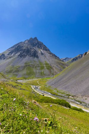 view of Landscape near Col du Galibier, Hautes-Alpes