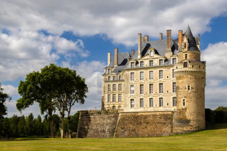Téléchargez les photos : Belle vue sur Château de Brissac, Brissac-Coing - en image libre de droit