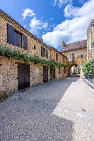 Photo for Cloitre de Cadouin (Abbaye de Cadouin), UNESCO World Heritage Site - Royalty Free Image