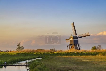 Windmühle Broekmolen, Molenlanden - Nieuwpoort, Niederlande