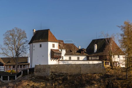 Castillo de Seeberg cerca de Franzensbad, Bohemia Occidental