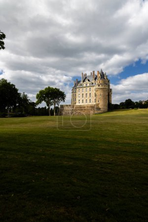 Photo for Chateau de Brissac, Brissac-Quince, Pays de la Loire - Royalty Free Image