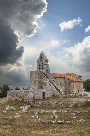 Church of Santa Maria de Retortillo (Iglesia de Santa Maria), Juliobriga, Campoo de Enmedio, Matamorosa, Cantabria, Spain