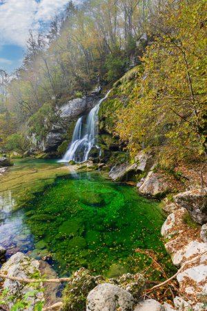 Photo for Waterfall Virje (Slap Virje), Triglavski national park, Slovenia - Royalty Free Image