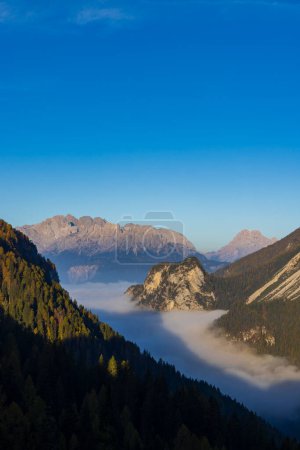 Paysage près de Sella di Razzo et Sella di Rioda pass, Alpes Carniques, Frioul-Vénétie Julienne, Italie