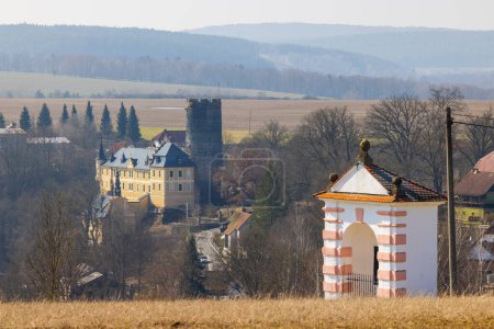 Château de Stary Hroznatov près de Cheb, Bohême occidentale, République tchèque