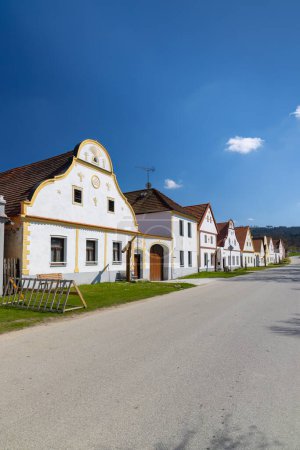 Photo for Holasovice village UNESCO site, Southern Bohemia, Czech Republic - Royalty Free Image