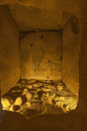 Dolmen de Viera from the 3rd millennium BCE, UNESCO site, Antequera, Spain