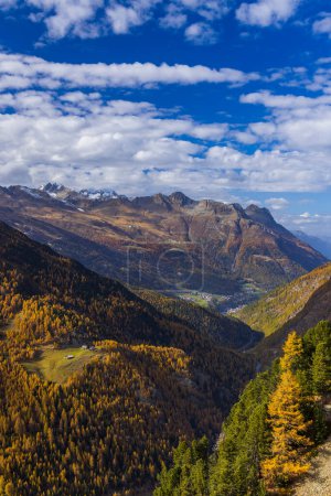 Landscape near Timmelsjoch - high Alpine road, Oetztal valley, Austria