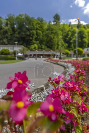 Photo for Luhacovice, picturesque spa town in Southern Moravia, Czech Republic - Royalty Free Image