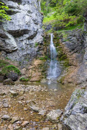 Raztocky waterfall, Kvacianska valley, Chocske vrchy, Slovakia