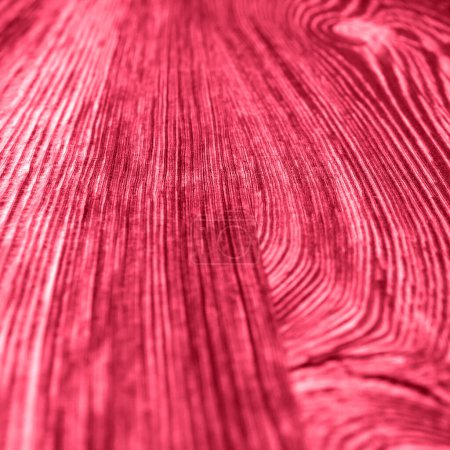 Photo for Smooth wooden background with wood texture. wallpaper in Viva Magenta Fashion Color 2023 - Royalty Free Image