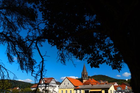 Téléchargez les photos : La ville historique allemande de rotenburg an der fulda - en image libre de droit