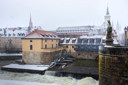 wuerzburg Allemagne en hiver 