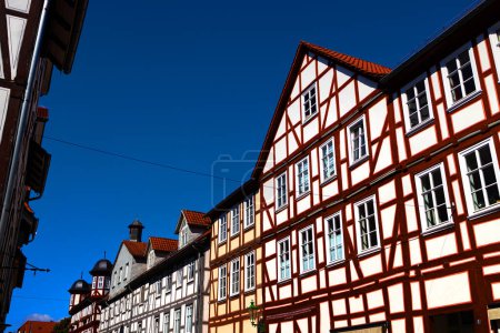 historic german town of melsungen