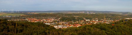the historic german town of eisenach panorama