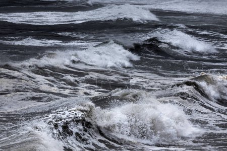 a stormy atlantic ocean background
