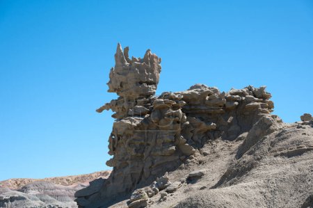 Foto de Extraña formación rocosa en Fantasy Canyon, Utah. - Imagen libre de derechos