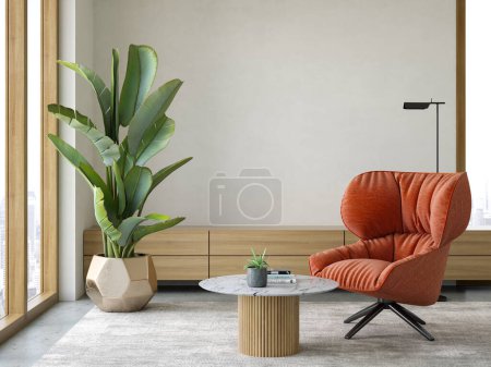 Téléchargez les photos : Style moderne salle intérieure conceptuelle illustration 3 d - en image libre de droit