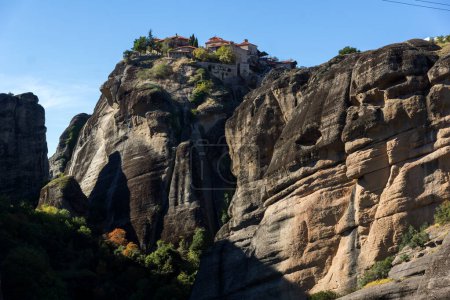 Photo for Amazing Panoramic view of Meteora Monasteries, Thessaly, Greece - Royalty Free Image