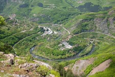 Photo for Amazing view of  iskar gorge near village of Bov,  Balkan Mountains, Bulgaria - Royalty Free Image