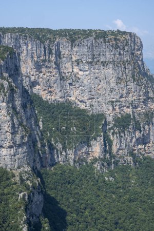 Photo for Amazing Summer view of Vikos gorge and Pindus Mountains, Zagori, Epirus, Greece - Royalty Free Image
