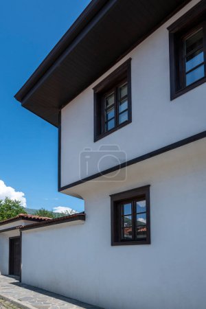 Photo for KARLOVO, BULGARIA - JUNE 7, 2023: Typical Building at Old town of Karlovo, Plovdiv Region, Bulgaria - Royalty Free Image