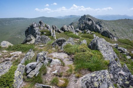 Amazing Summer Landscape of Rila Mountain near Kalin peaks, Bulgaria