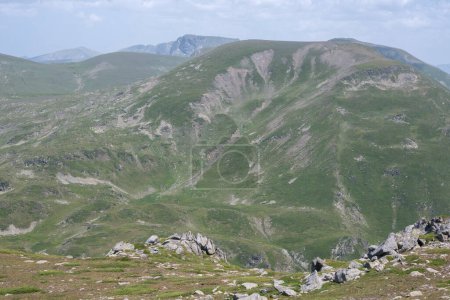 Amazing Summer Landscape of Rila Mountain near Kalin peaks, Bulgaria