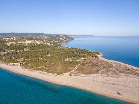 Amazing view of Kassandra coastline near Possidi beach, Chalkidiki, Central Macedonia, Greece