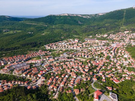 Aerial view of Belogradchik Rocks, Vidin Region, Bulgaria