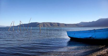 Téléchargez les photos : Lac Prespa République de Macédoine. - en image libre de droit