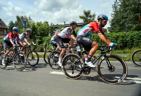 Foto de Tour de Pologne, etapa 1, 29 de julio de 2023, Poznan, Polonia - Imagen libre de derechos