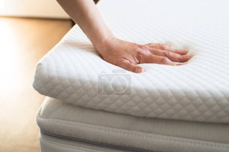 Mattress Memory Foam Bed Topper In Bedroom