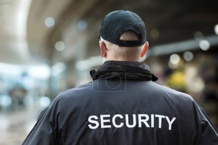Photo for Mall Or Retail Store Security Guard Officer - Royalty Free Image
