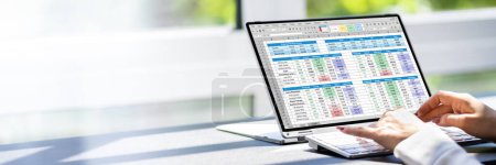 Geschäftsdaten-Audit-Tabelle auf Analystenrechnern