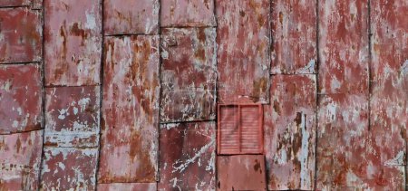Photo for Decaying Beauty: Rusty Metal Texture Background Surface - Royalty Free Image
