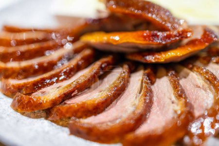 Photo for Roasted peking duck with sauce - Royalty Free Image