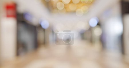 Foto de Vista borrosa de un centro comercial - Imagen libre de derechos