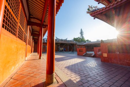 Photo for Taiwan - 23 February 2023:  Confucius Temple in Tainan, Taiwan - Royalty Free Image