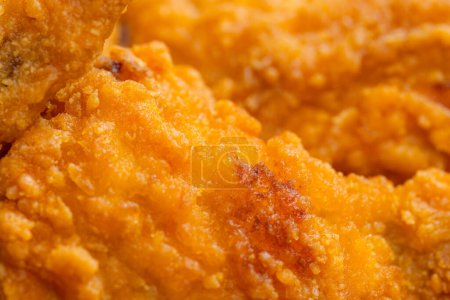 Photo for Crispy fried chicken drumstick close up - Royalty Free Image
