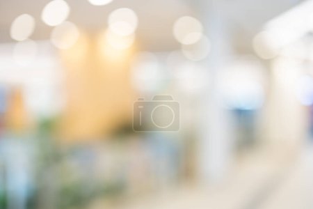 Foto de Vista borrosa del centro comercial interior - Imagen libre de derechos
