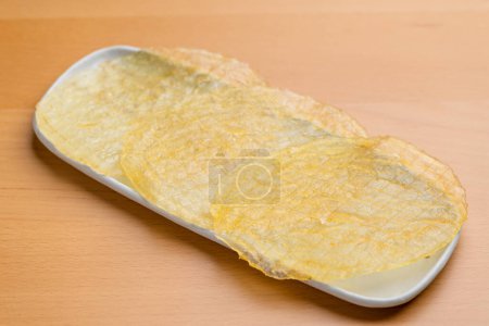 Photo for Slice of dry fish fillet - Royalty Free Image