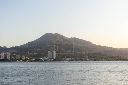 Téléchargez les photos : Tamsui, Taiwan - 10 mars 2023 : jetée de ferry à Tamui de Taiwan - en image libre de droit