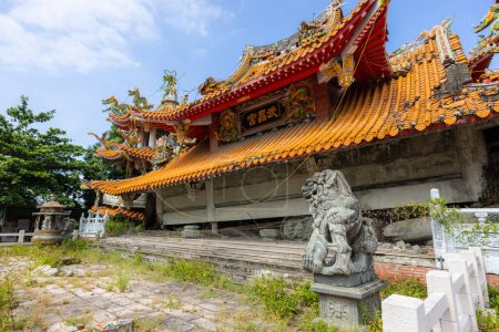 Photo for Nantou, Taiwan - 25 October 2022: Jiji Wuchang Temple in Nantou of Taiwan - Royalty Free Image